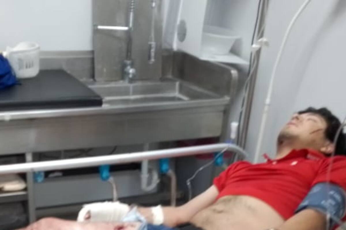 Balean a hombre frente a su esposa, en San Felipe