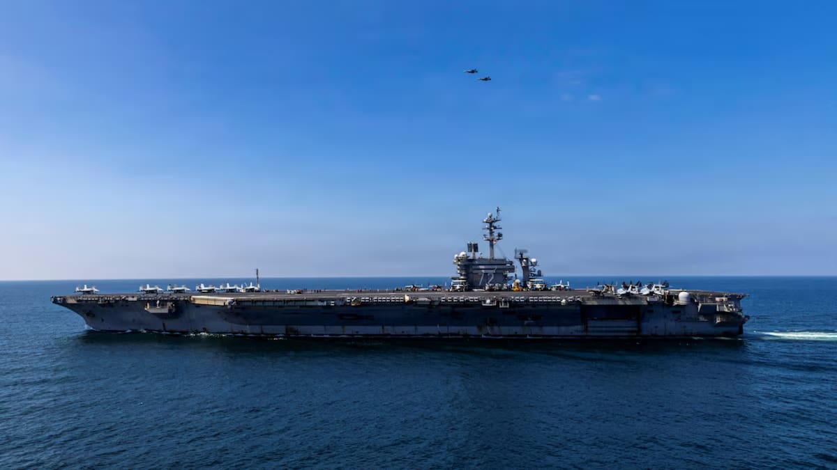 El portaaviones USS Abraham Lincoln permaneció 265 días consecutivos sin hacer escala en puerto durante su despliegue. (REUTERS)