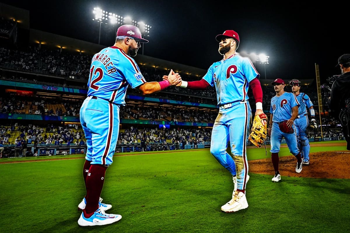 Phillies se mantienen con vida tras vencer 8-2 a los Dodgers en la Serie Divisional