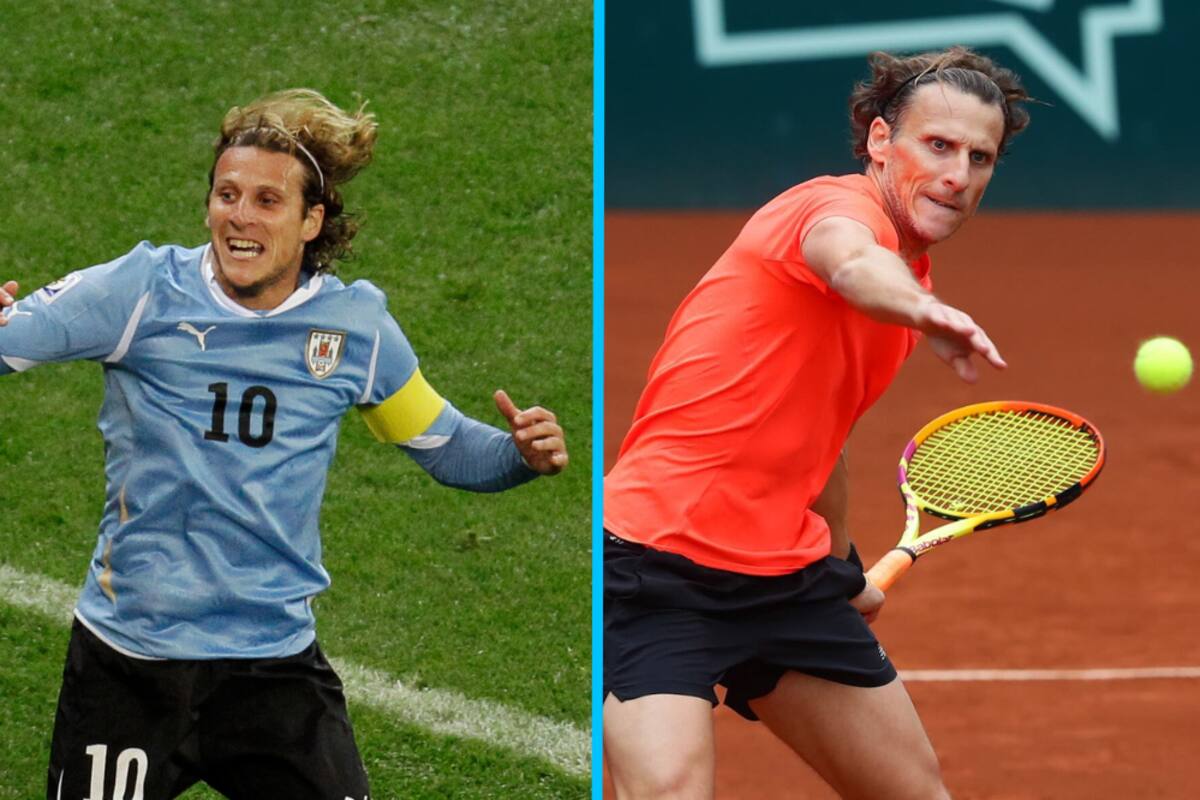 Diego Forlán, de ganar el Balón de Oro en un Mundial al tenis profesional