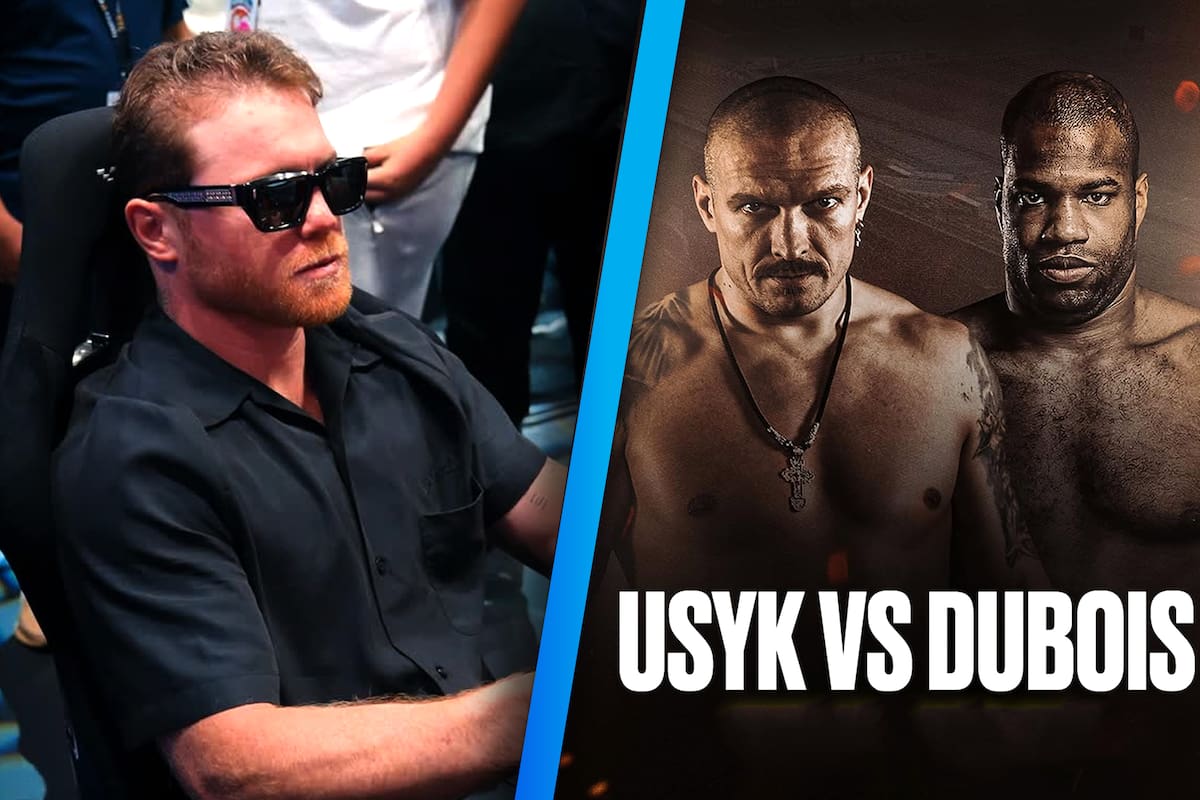 ‘Canelo’ apostará una millonada a que Oleksandr Usyk vencerá a Daniel Dubois