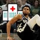 ¿Qué lesión sufrió Giannis Antetokounmpo en el último juego de los Bucks?