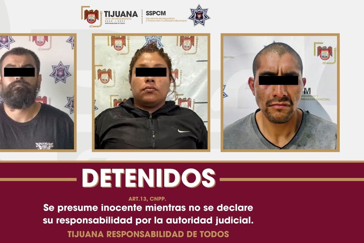 Decomisa Policía Municipal múltiples dosis de droga y detiene a tres personas en distintos hechos