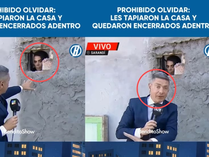 “Le tapiaron su casa y ahora no puede salir”: graban cómo un hombre queda encerrado en su propia casa con solo una pequeña ventana abierta