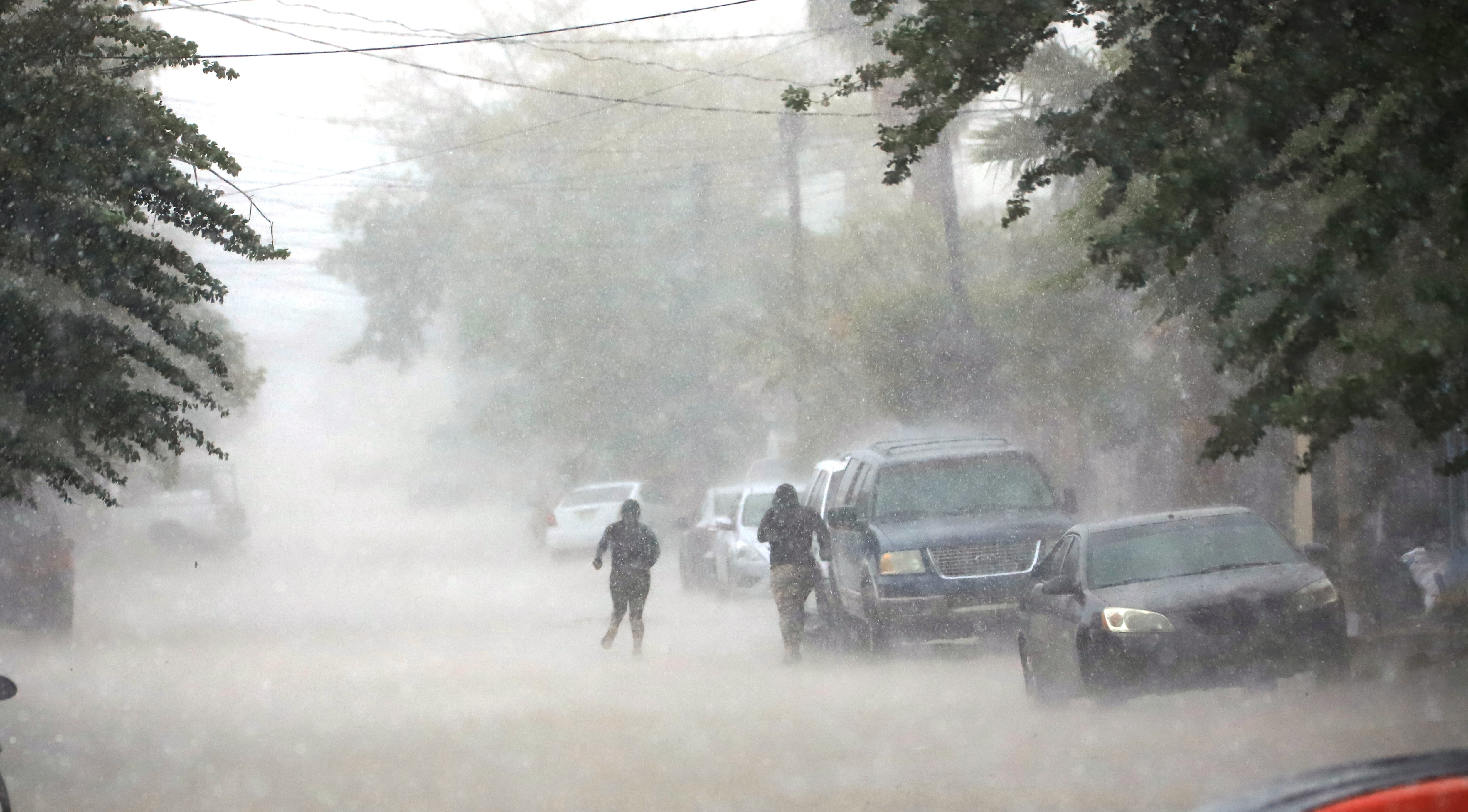 Imagen de archivo de una tormenta en Hermosillo.