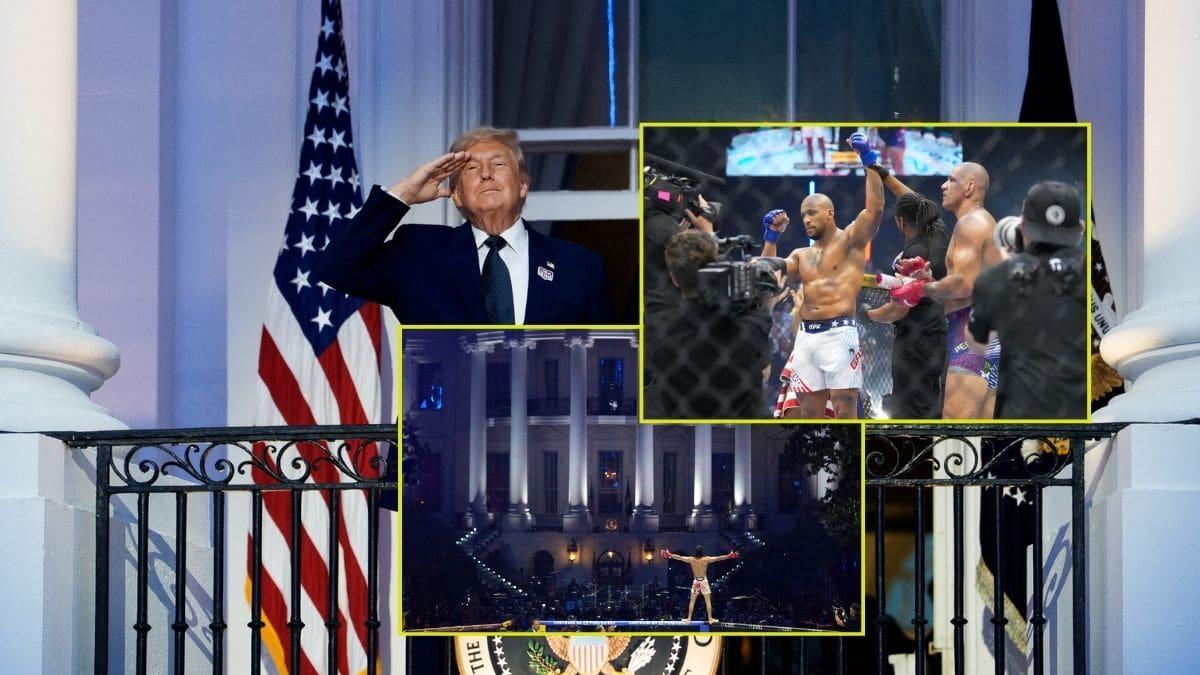 Trump celebró a la UFC en la Casa Blanca como un evento “increíble” con luchadores “sobresalientes” tras una cartelera histórica con Justin Gaethje, Ciryl Gane y más de 4 mil asistentes en el jardín sur