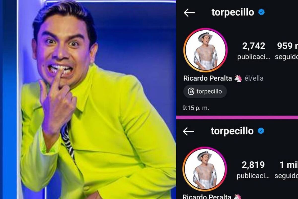 Acusan a Ricardo Peralta de utilizar bots para ocultar pérdida de seguidores en sus redes sociales