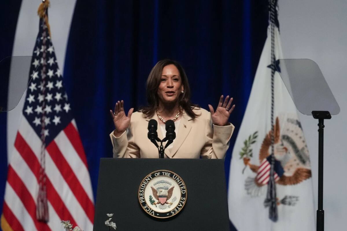 Kamala Harris. | Crédito: AP