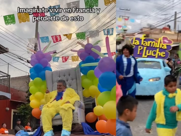 “Imagínate vivir en Francia y perderte de esto”: inauguración de fiestas patronales se vuelve viral por recrear a la Familia P. Luche