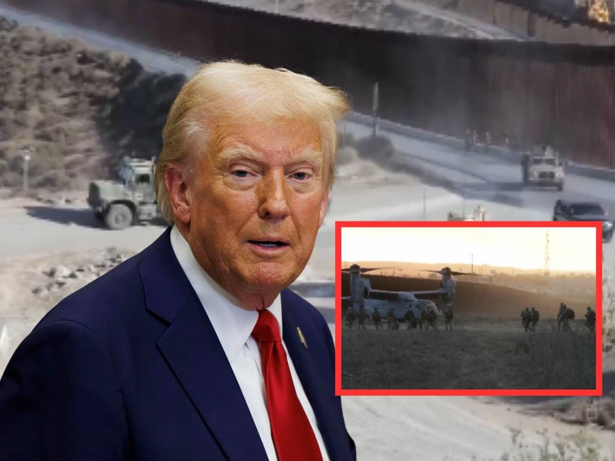 EU despliega marines en la frontera con México; tienen la misión de “proteger a Estados Unidos”, dice la Casa Blanca. | Crédito: X @WhiteHouse (Captura de pantalla)/EFE