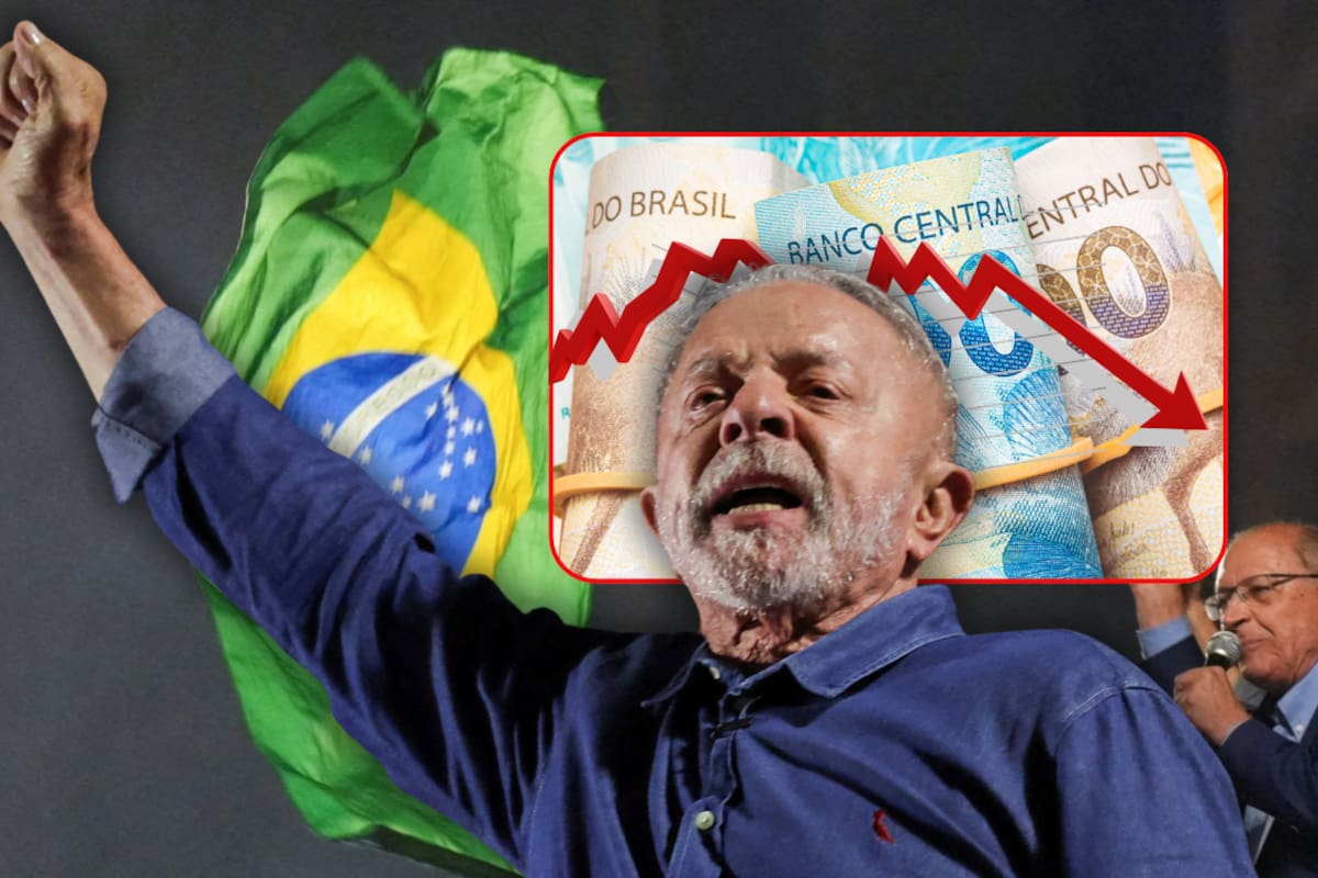 Reelección de Lula provoca desplome de la bolsa de Brasil y caída del 12% del real frente al dólar, mientras inversionistas temen por el aumento de la deuda pública