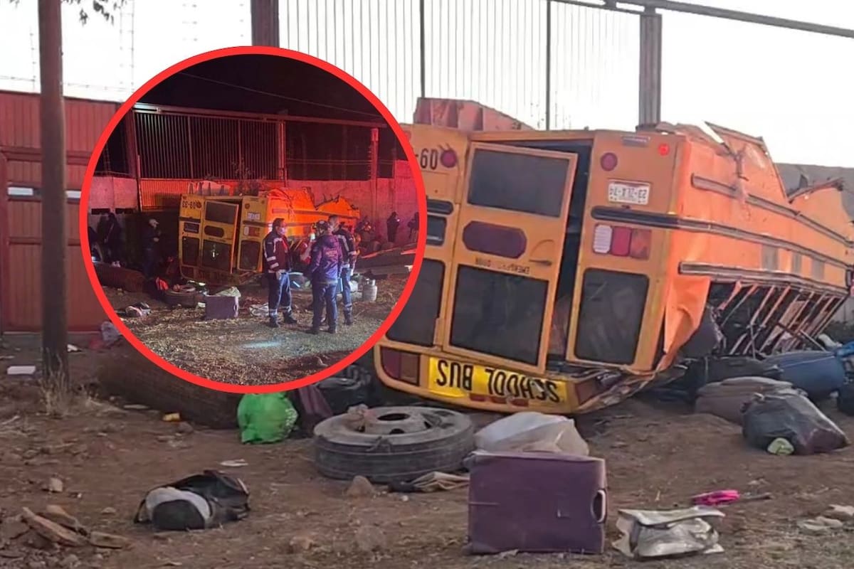 Al menos 5 personas sin vida y más de 30 heridas tras volcadura de camión de jornaleros en carretera Zacatecas-Morelos