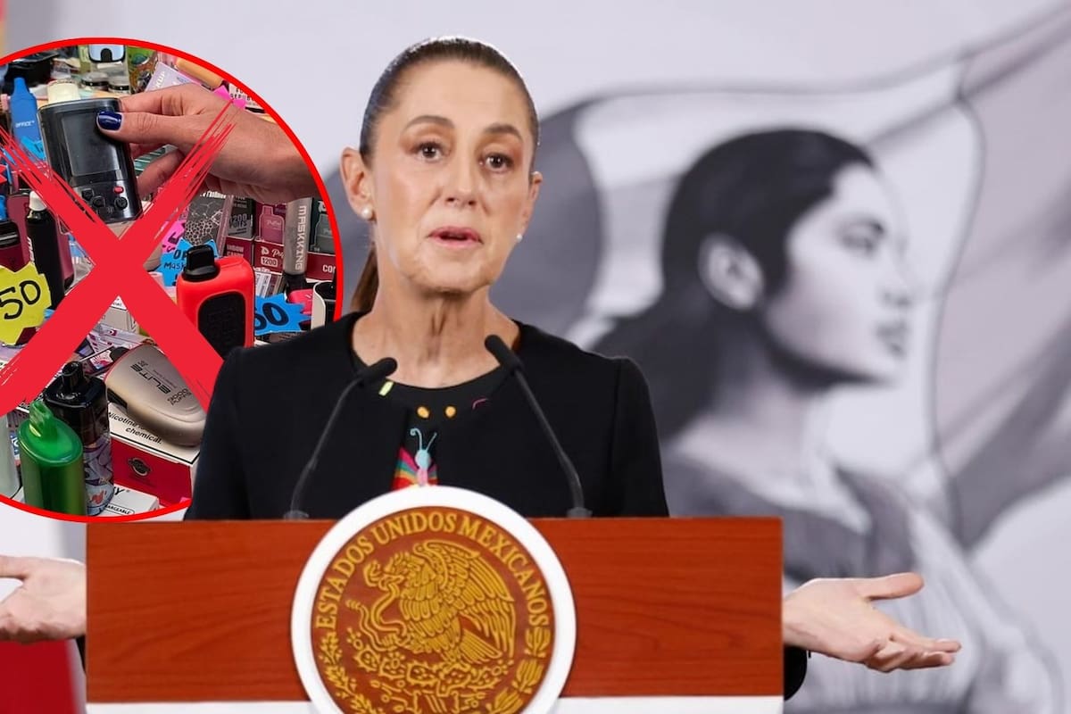 Estados deben trabajar para evitar mercado negro de vapeadores: Sheinbaum