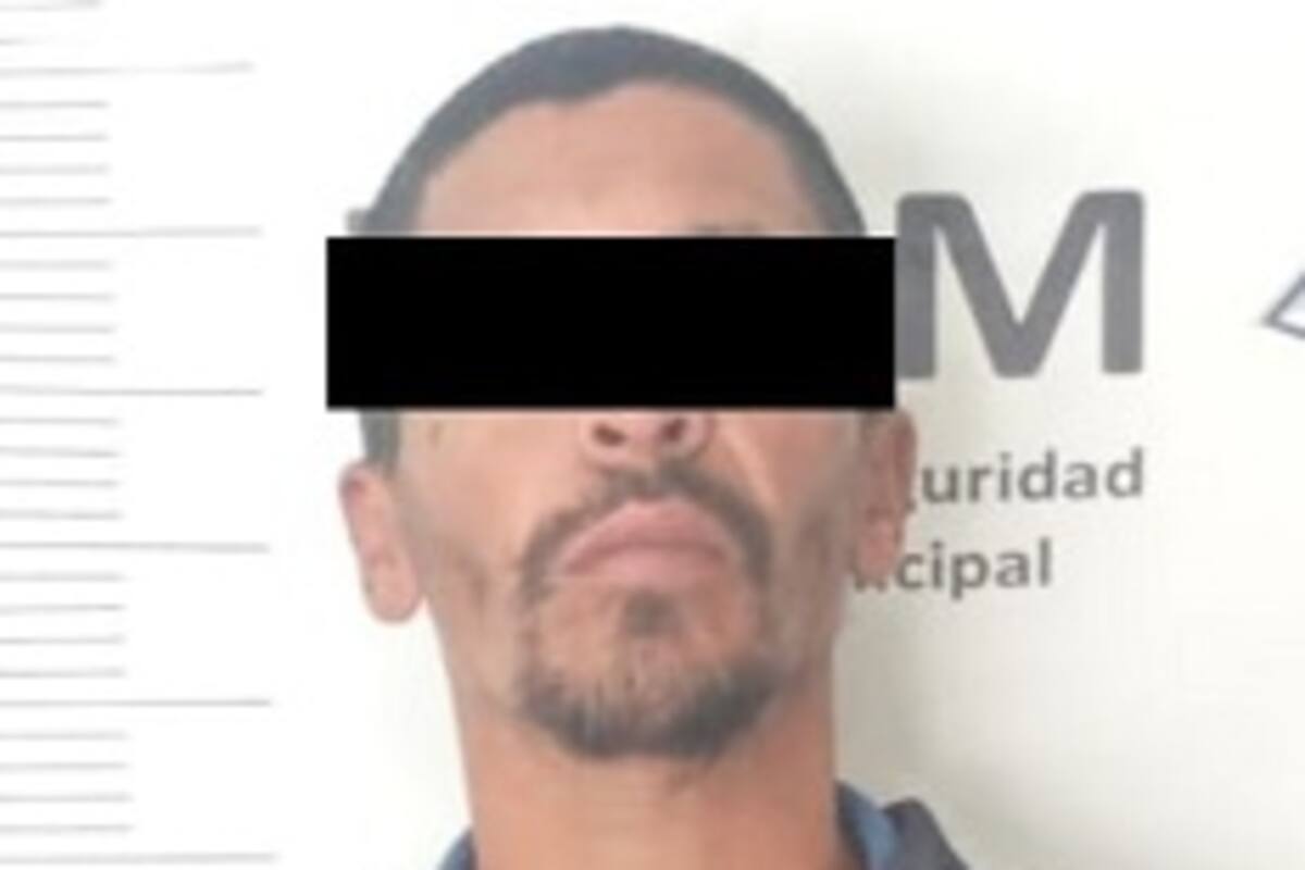 Hombre arrestado con cuchillo en Valle Dorado