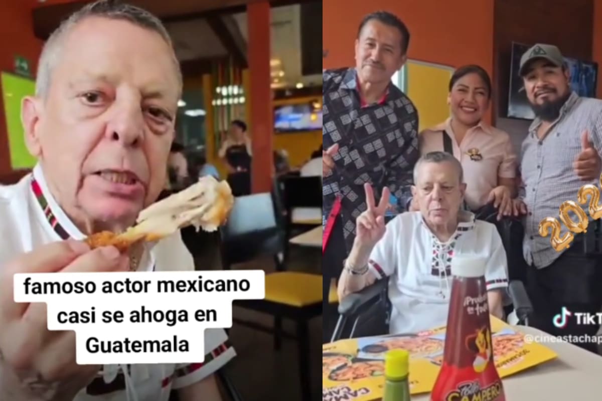 César Bono se ahoga con un pedazo de pollo en plena transmisión en vivo: ¿cómo se encuentra el actor? (VIDEO)
