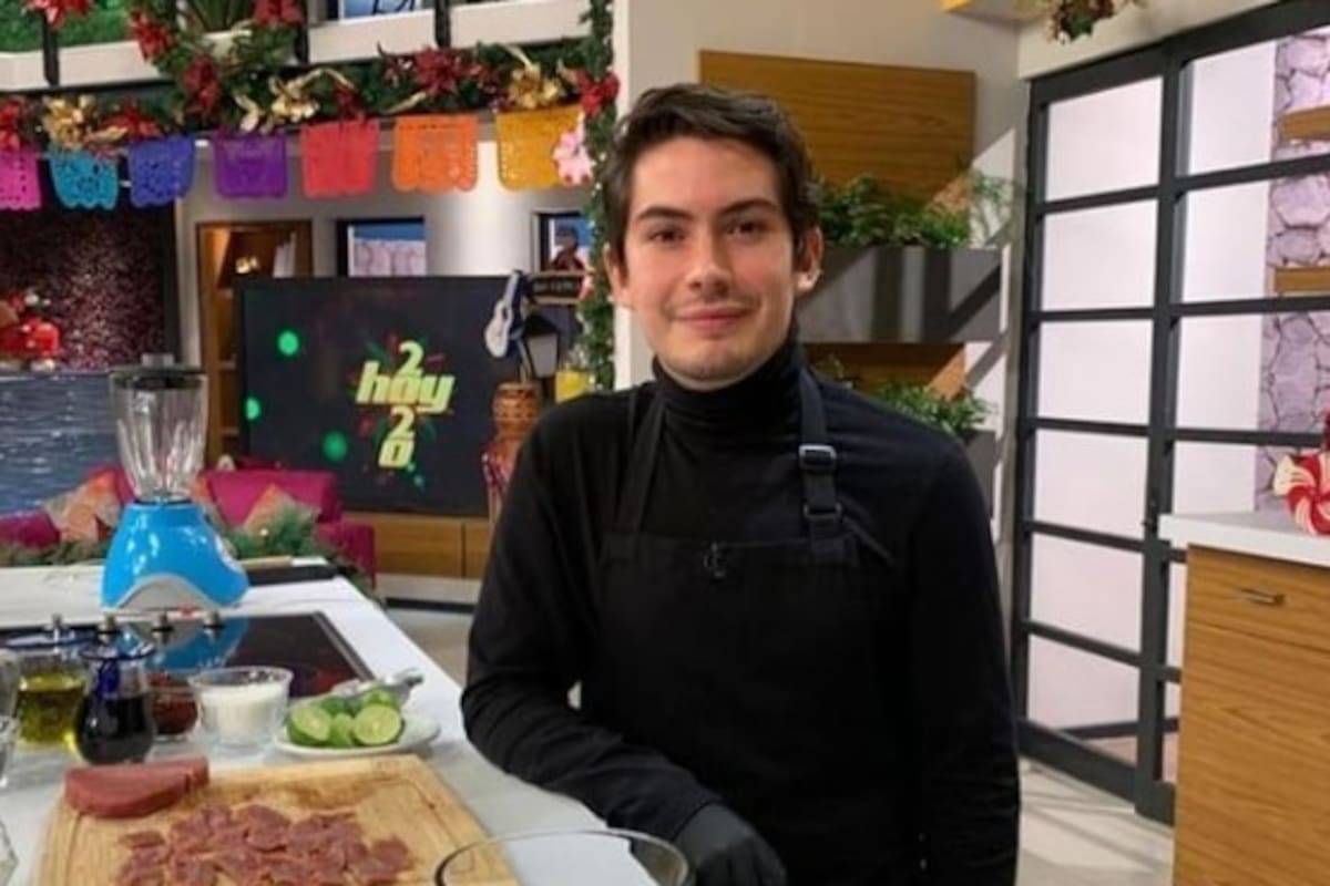 Hijo de Martha Figueroa cocinó en “Hoy”