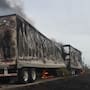Incendio de tractocamión en carretera Santa Ana-Hermosillo: sin heridos pero con daños materiales significativos