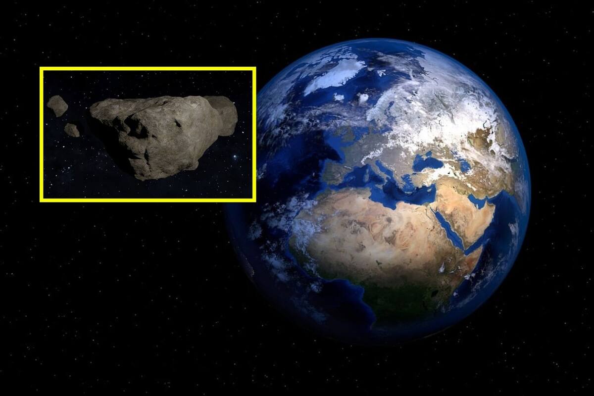 Cuatro asteroides pasarán cerca de la tierra esta semana, uno es del tamaño de un edificio