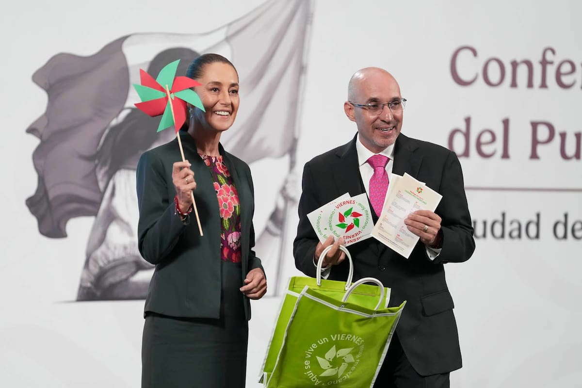 “Viernes muy mexicano”: Concanaco se suma al Plan México con programa de ofertas. | Crédito: Presidencia