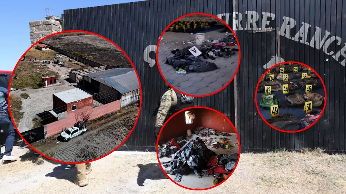Imágenes del campo de reclutamiento y exterminio del Cartel Jalisco Nueva Generación / Especial
