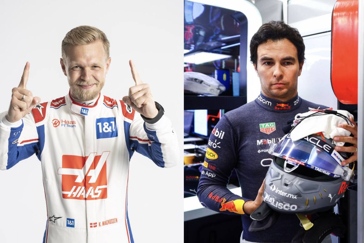 Checo Pérez saldrá 9° en sprint del GP de Brasil; Magnussen tiene la pole