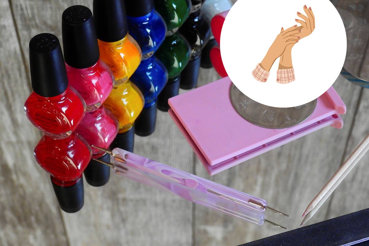 ¿Para qué sirve ponerle vinagre a la pintura de uñas?