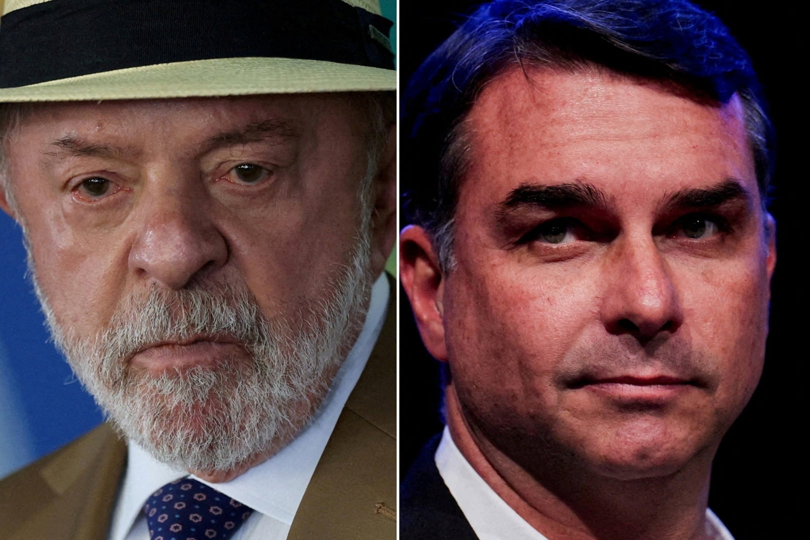 Lula da Silva y Flávio Bolsonaro disputarán la segunda vuelta por la Presidencia de Brasil el próximo 25 de octubre. Foto: Reuters