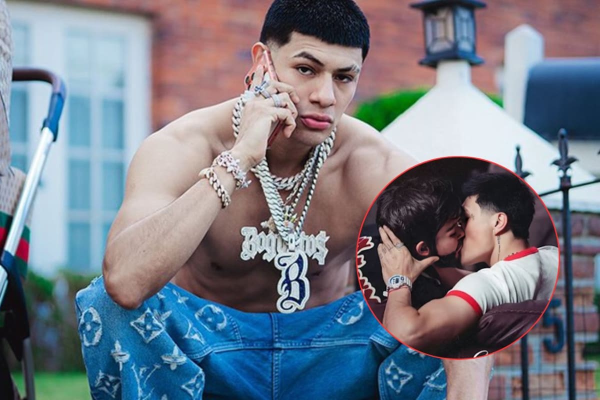 Video musical de El Bogueto causa polémica por beso con un hombre y usuarios lo acusan de queerbaiting
