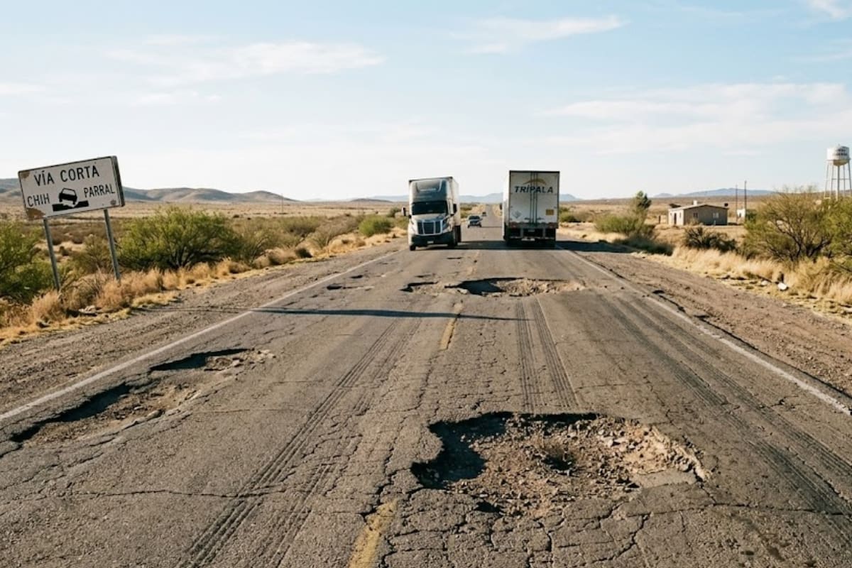 Más de 4 mil 600 firmas llevaron a la SCJN la exigencia de reparar una carretera clave para la movilidad entre Parral y Chihuahua