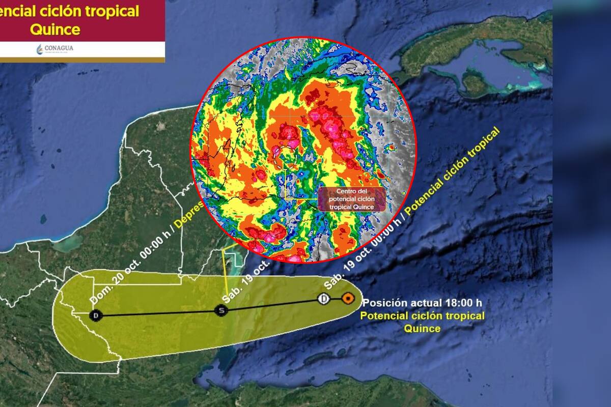 Ciclón Quince se forma en Mar Caribe y podría convertirse en tormenta Nadine, esto se sabe