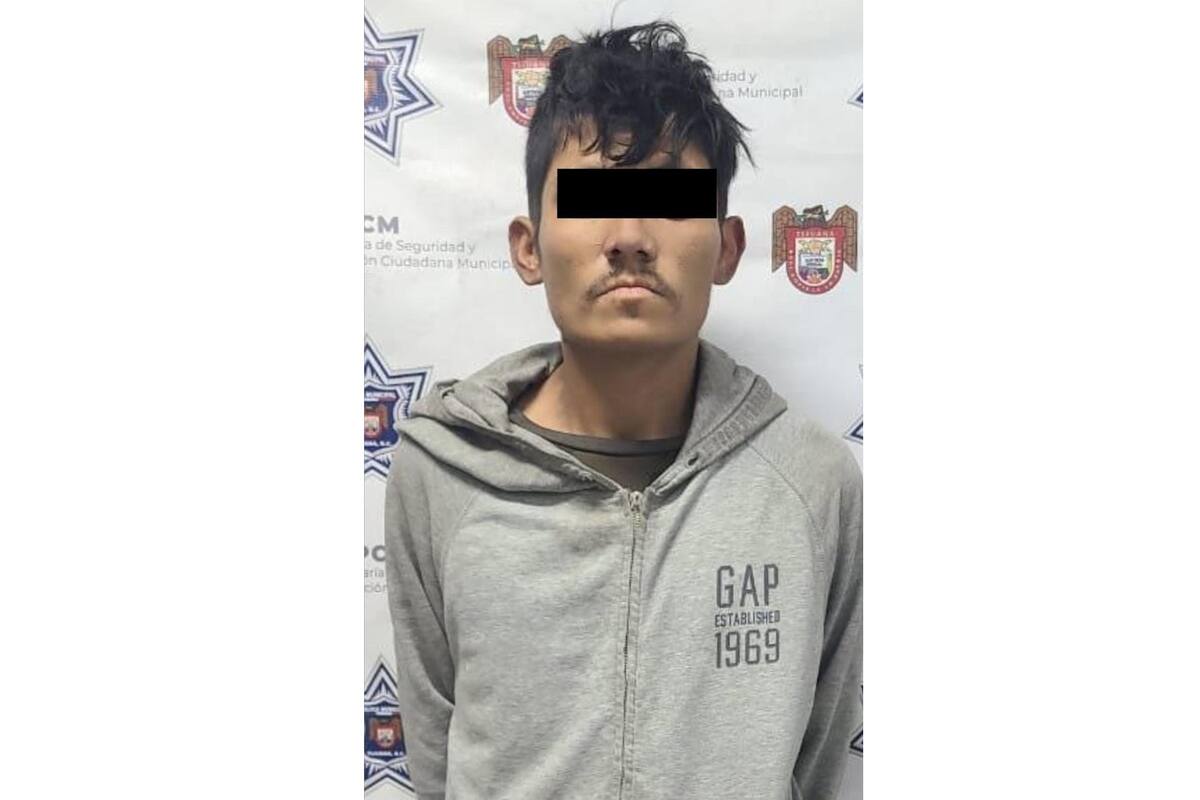 Capturan a sujeto instantes después de cometer un asalto