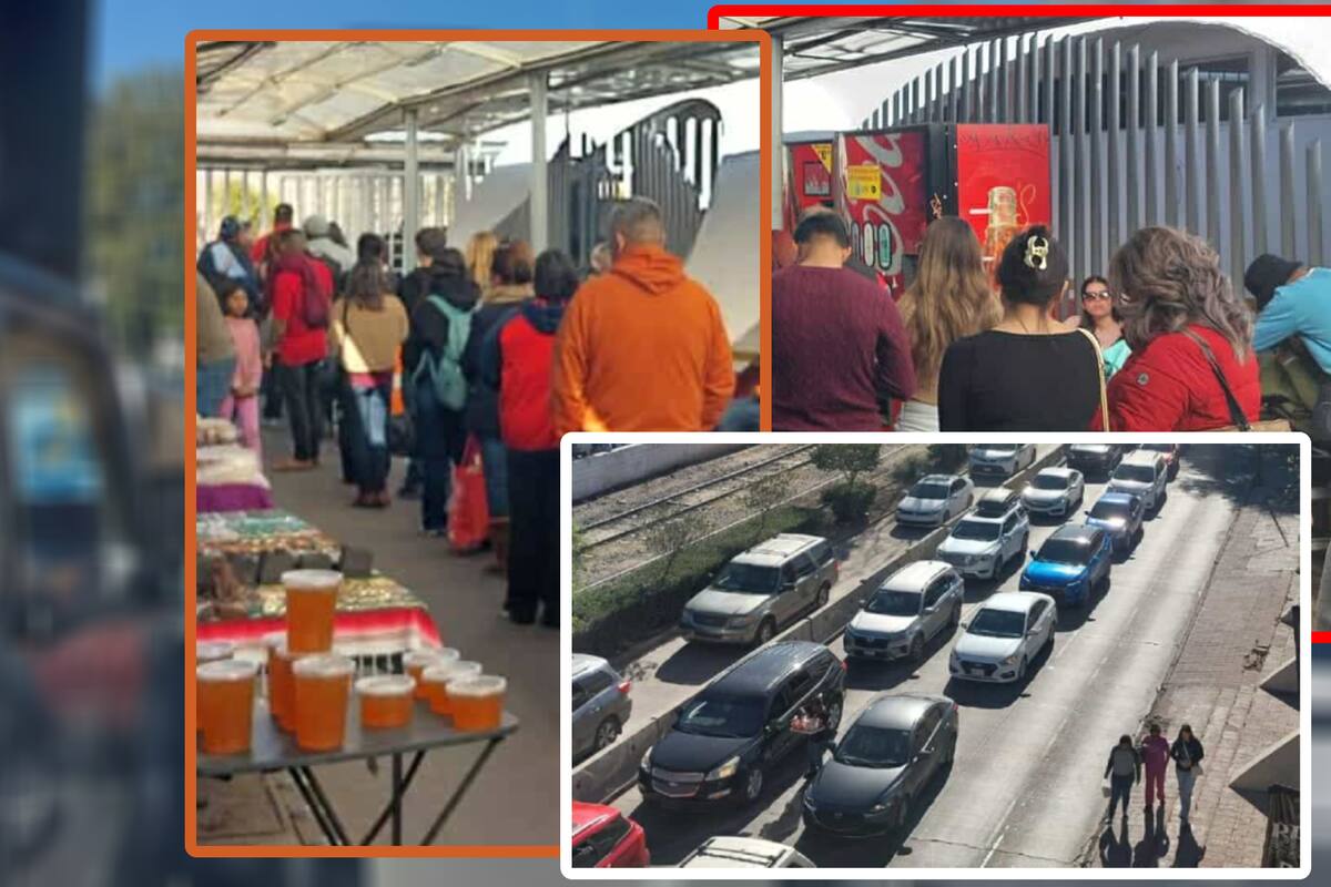 Largas filas en garitas de Nogales; espera hasta 2 horas