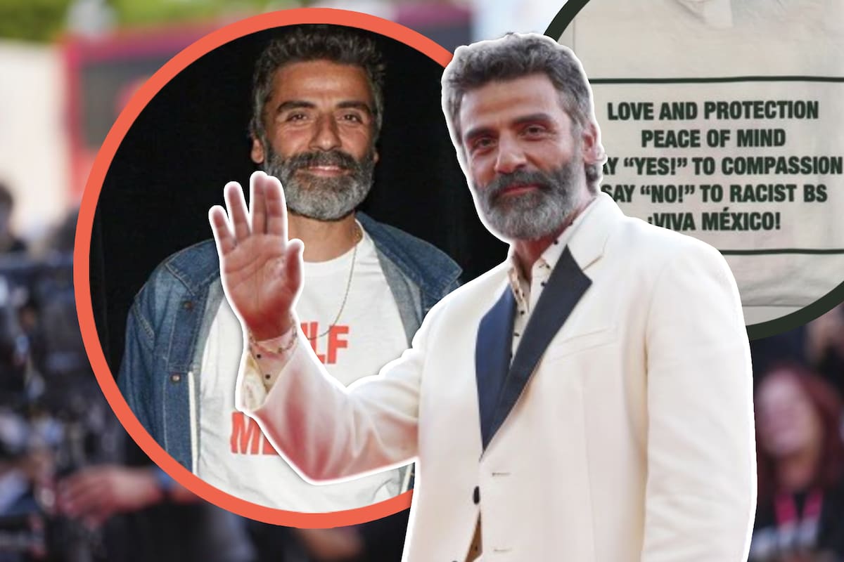 “¡Viva México!”: Oscar Isaac protesta contra racismo durante premier de Frankenstein