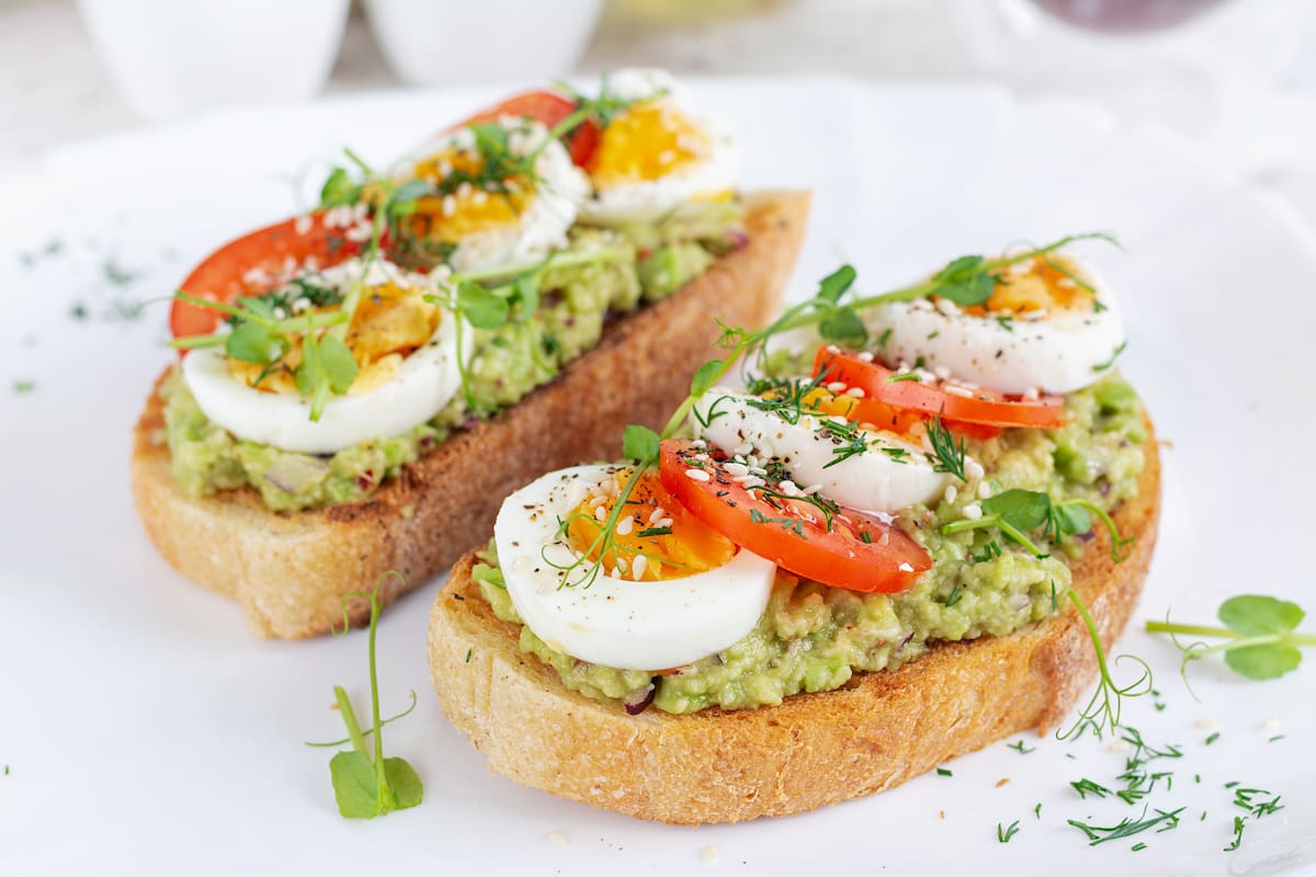 Tapas con aguacate