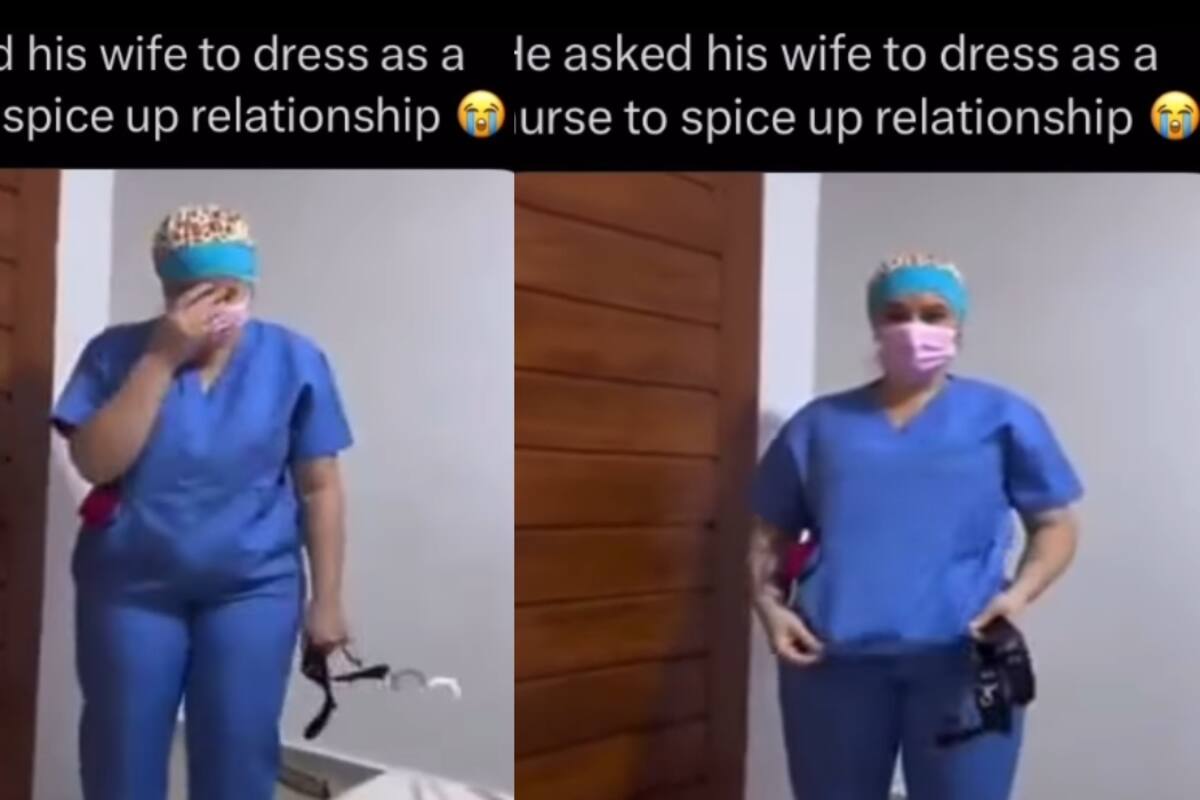 “No captó la indirecta”: Hombre le pide a su esposa que se vista de enfermera para reavivar la relación