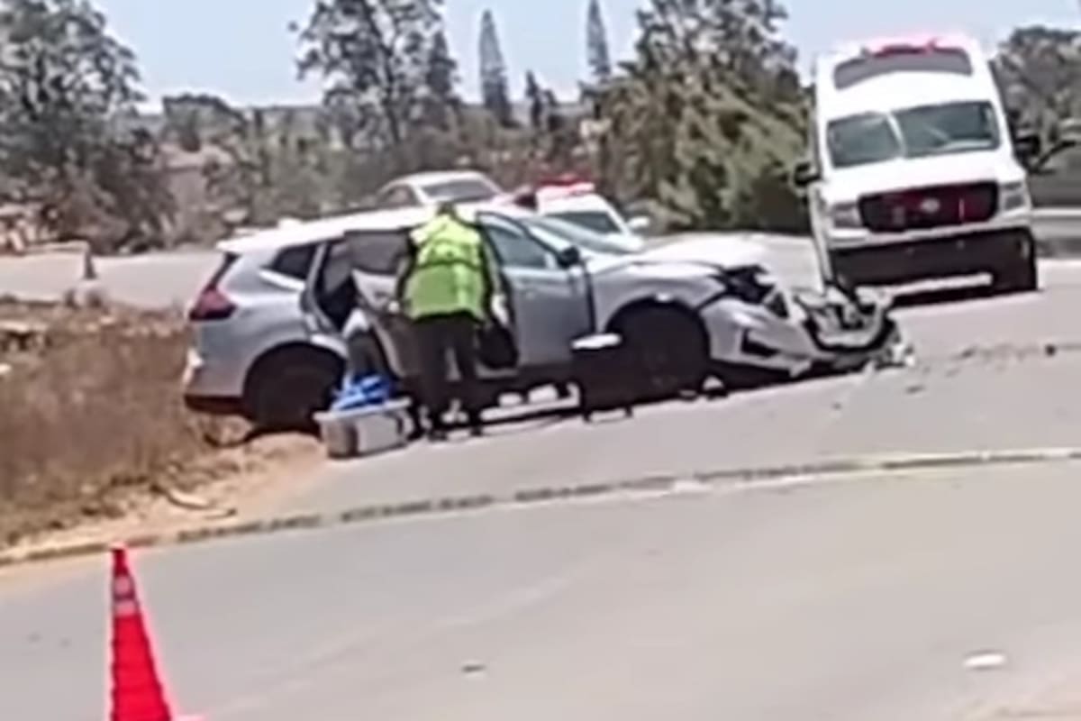 Muere chofer tras choque en Punta Colonet