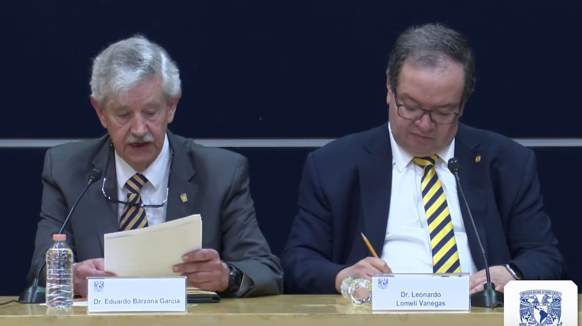 Comisión Técnica para la Revisión del Proceso de Ingreso a la Licenciatura 2026. | Captura de pantalla.