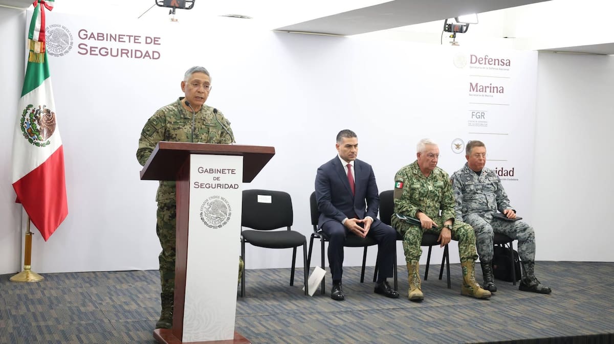 Gabinete de Seguridad presenta avances en Michoacán. Raymundo Pedro Morales Sánchez.