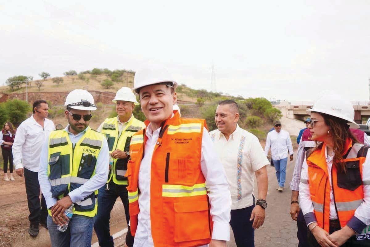 Nogales se transforma con obras de infraestructura hídrica, vialidades y reubicación del ferrocarril: gobernador Durazo