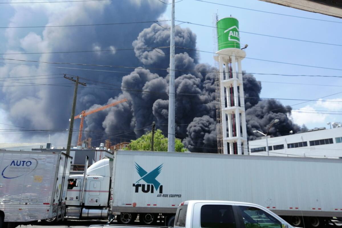 Incendio de la empresa Protexa: Fuerte explosión en la compañía ubicada en Santa Catarina