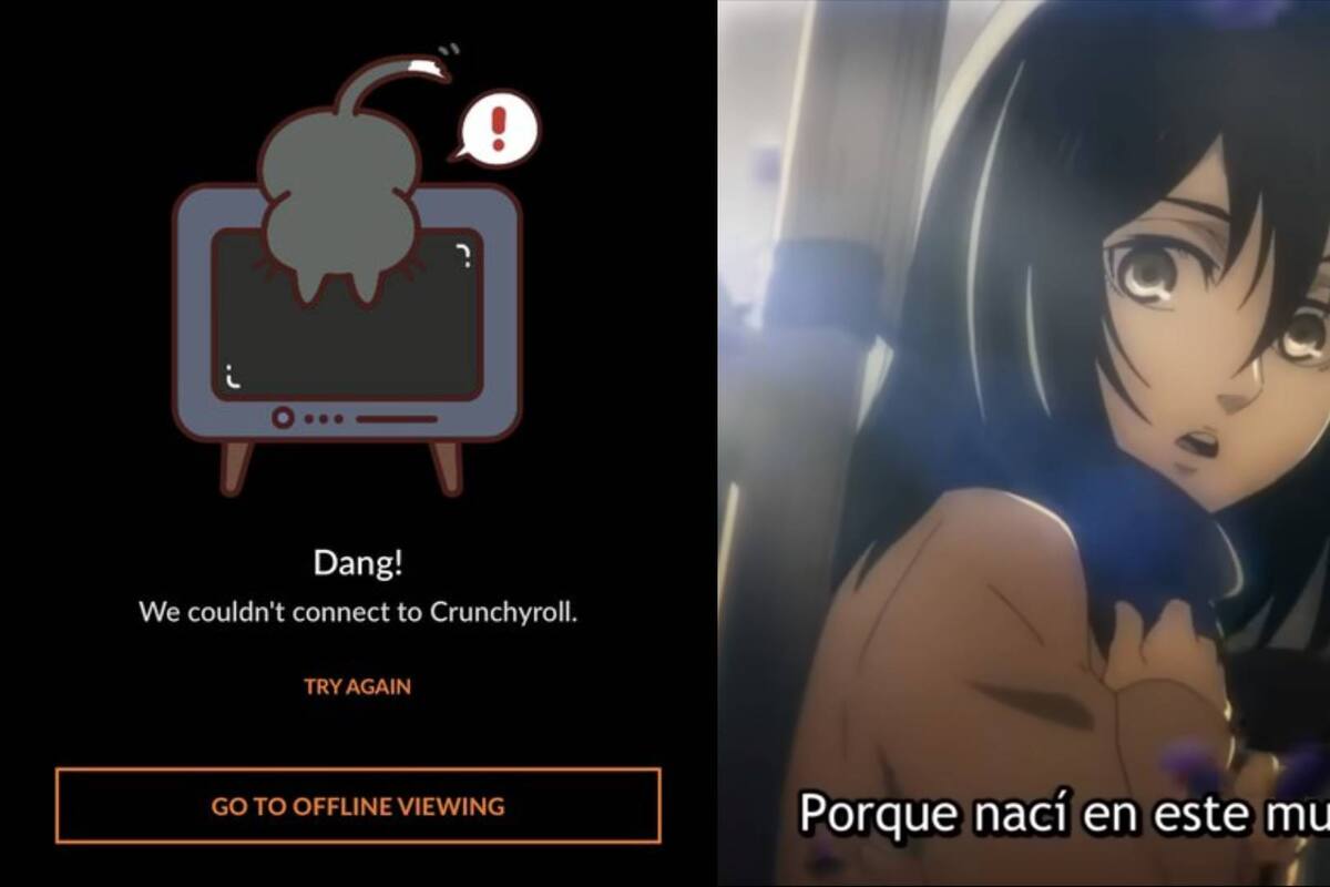 Crunchyroll y Funimation se caen tras el estreno de "Shingeki no Kyojin" (Attack on Titan) en México