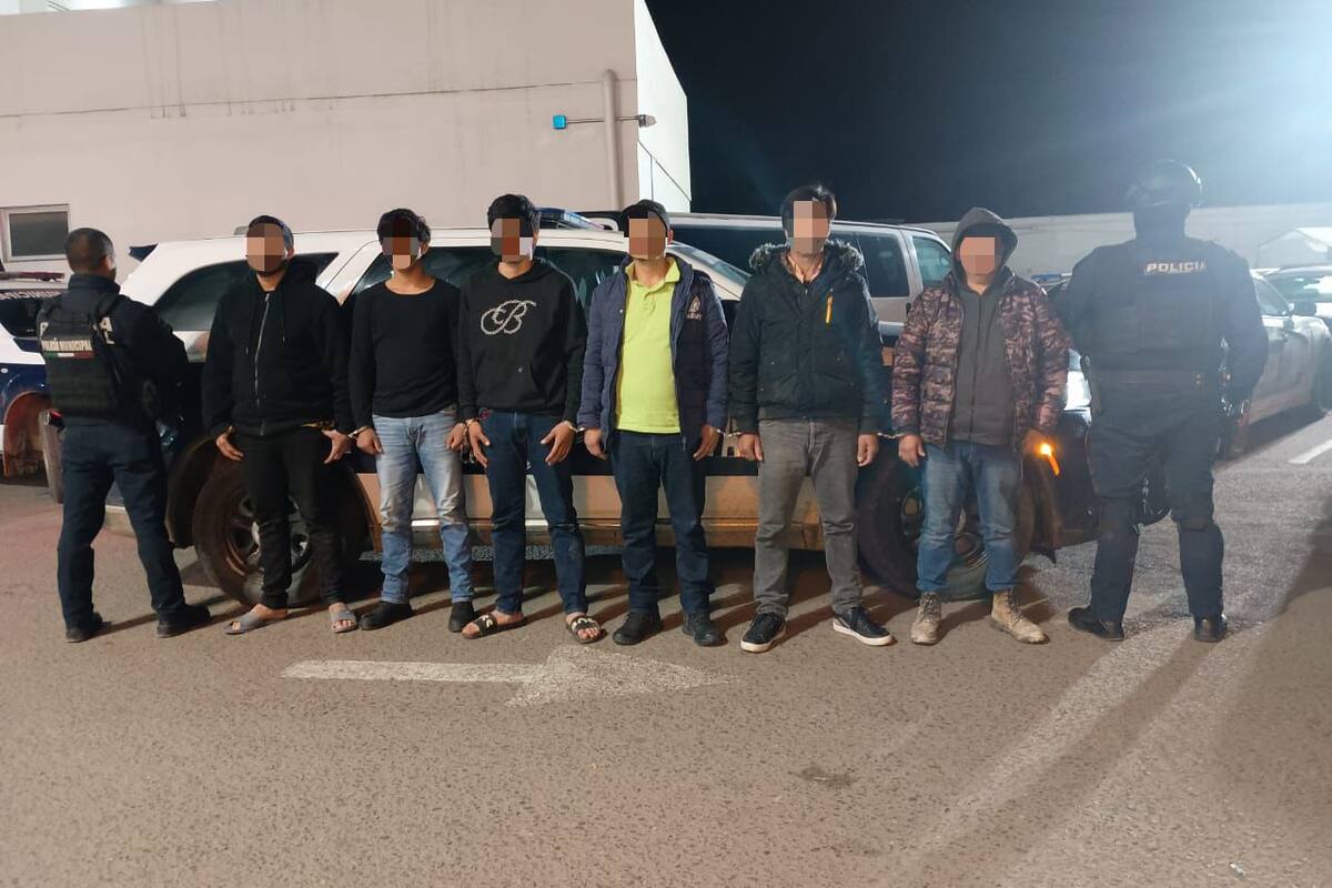 Detienen presunto grupo delictivo en delegación El Porvenir en Ensenada