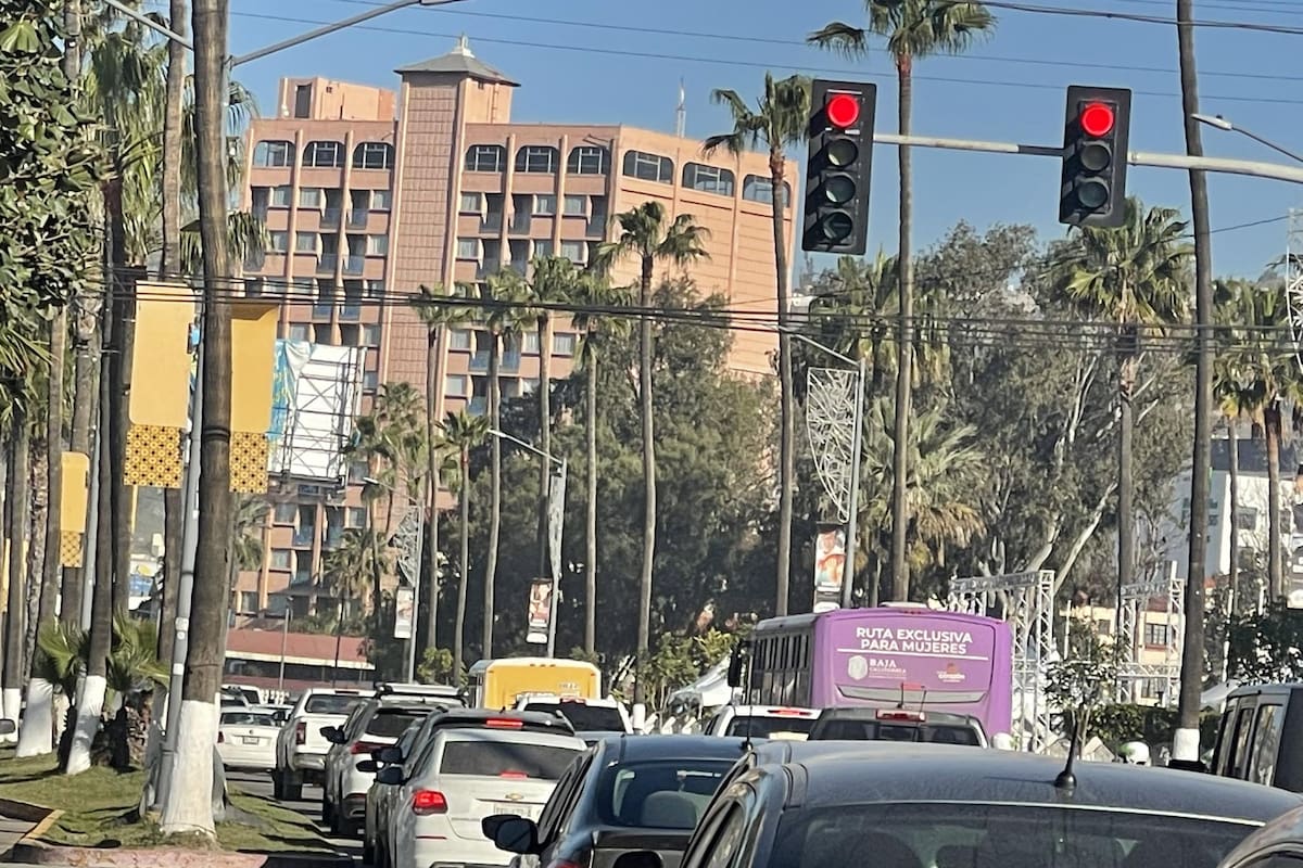 Tres son las vialidades de mayor tráfico en Ensenada