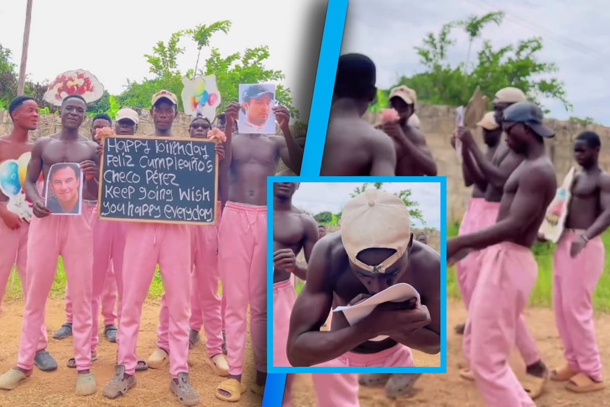 TikTokers africanos bailan “Dame tu cosita” para felicitar a ‘Checo’ Pérez por su cumpleaños y se vuelven virales