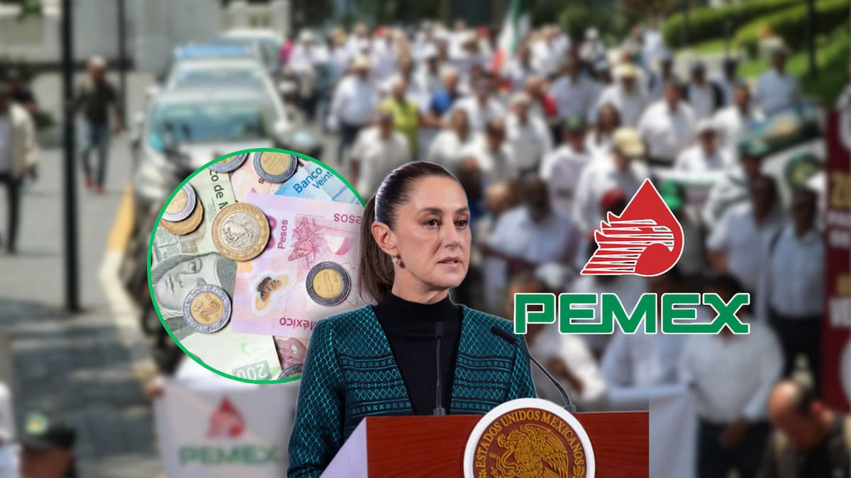 Sheinbaum pide una revisión a fondo de las pensiones de Pemex luego de que un empleado le enseñó su recibo y advierte que ningún jubilado que reciba menos de 70 mil pesos al mes debe sufrir descuentos injustificados