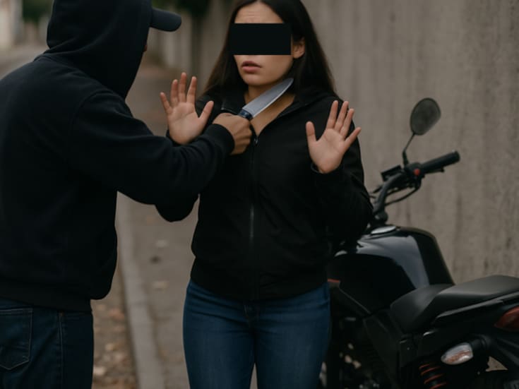 Interceptan a joven en Chiapas, la amenazan con cuchillo y le roban su motocicleta: Fiscalía detiene a dos presuntos responsables del violento asalto