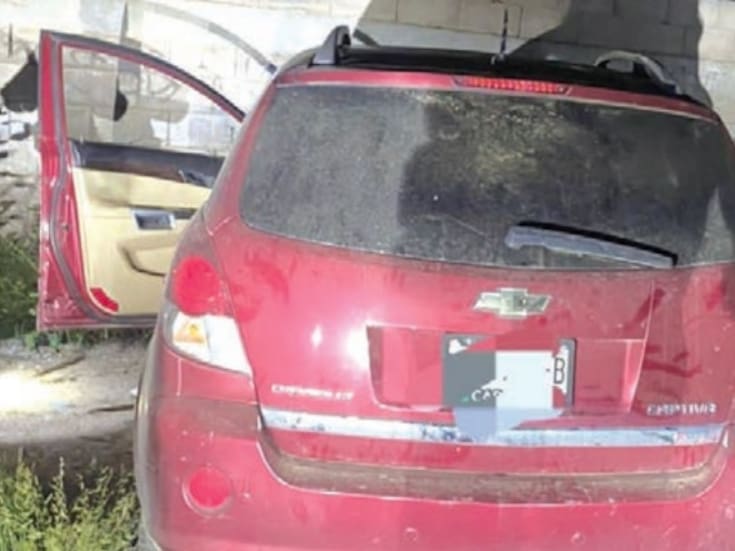 Encuentran camioneta robada en El Sahuaro
