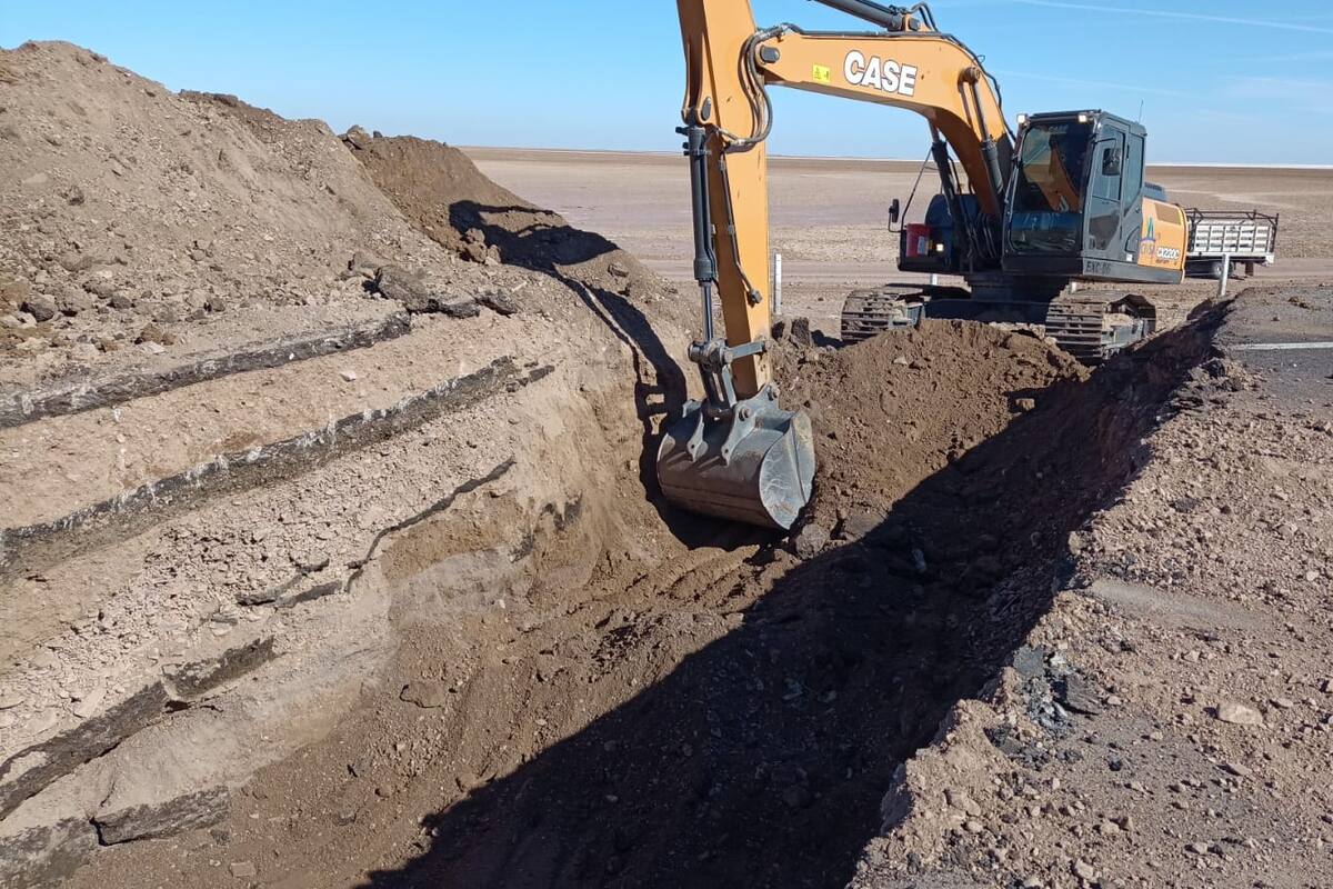 La SICT realiza trabajos en la carretera Mexicali-San Felipe