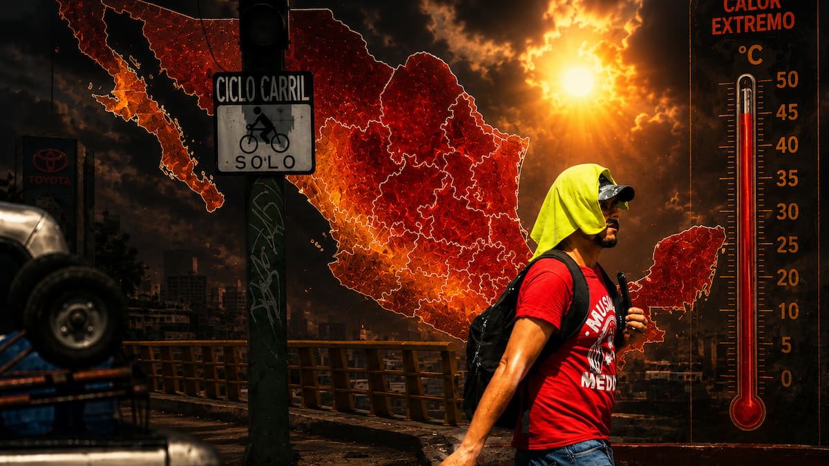 Onda de calor seguirá afectando México con temperaturas de hasta 45 °C los próximos días, SMN advierte sobre los estados más afectados