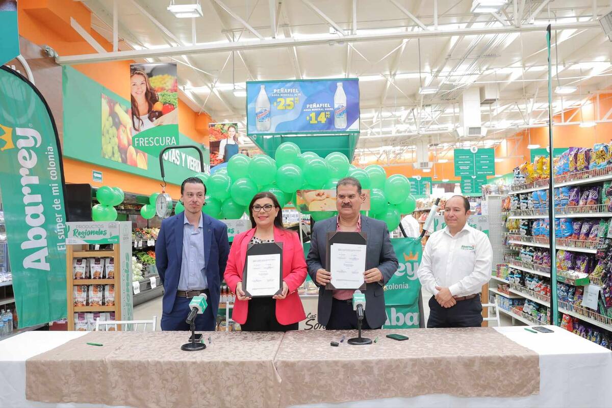 ‘Hecho en Sonora’: Secretaría de Economía y Abarrey firman convenio de colaboración